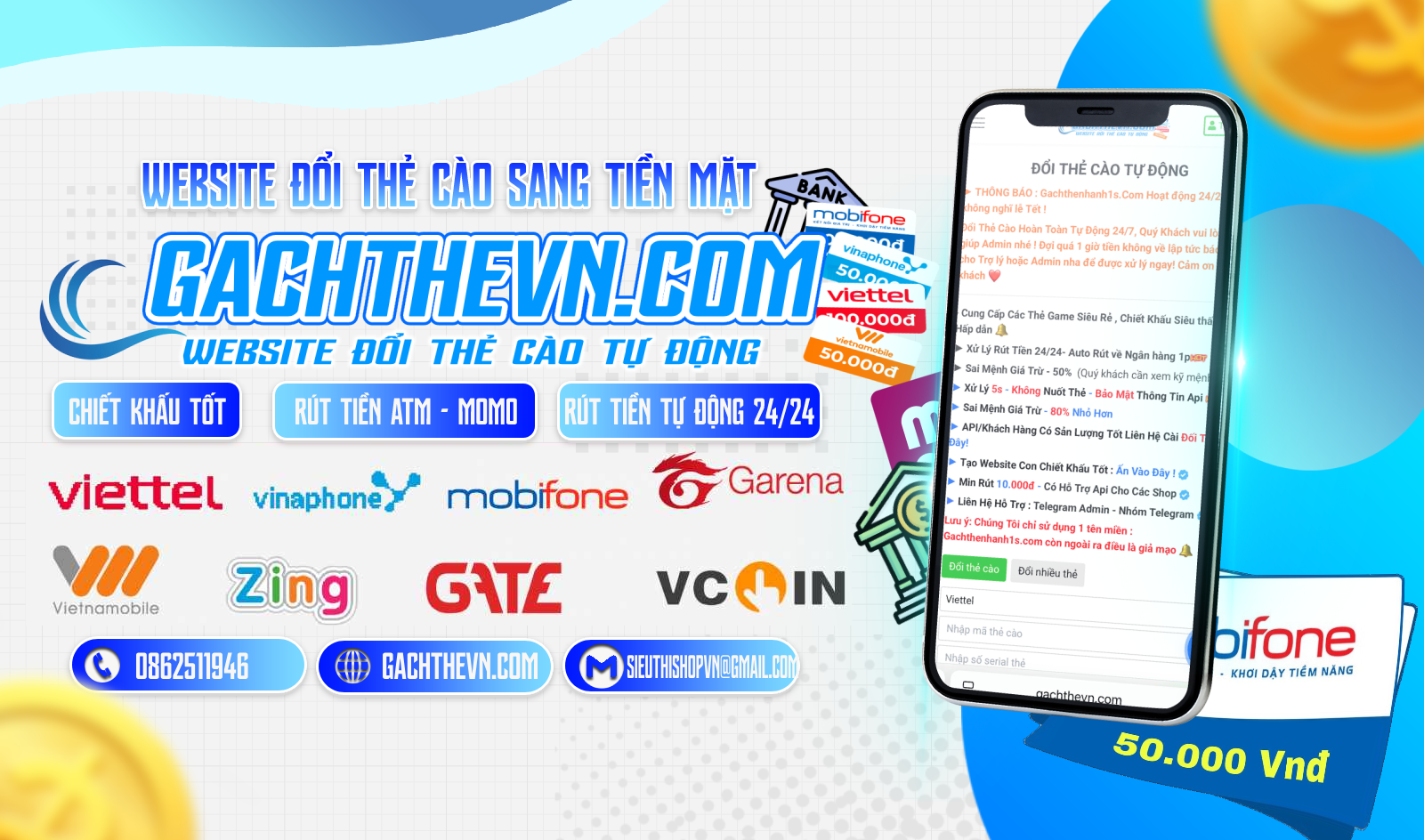  Cách đổi thẻ cào sang thẻ garena mới nhất 2024